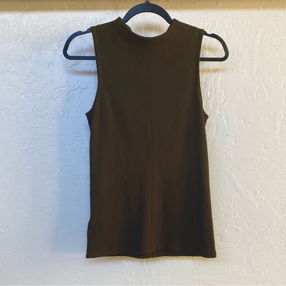 Ann Taylor High Neck Slim Fit Top